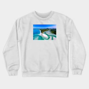 Hill Inlet - Whitsundays Queensland, Australia Crewneck Sweatshirt